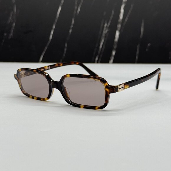 NEW MIU MIU MU11ZS 14L20I HAVANA SUNGLASSES MIU MIU SMU11Z 14L20I, MU 11ZS 14L20 - Picture 3 of 11